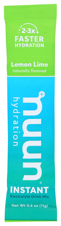 Nuun: Instant Lemon Lime Pkt, 0.40 Oz