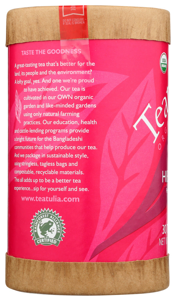 Teatulia: Hibiscus Berry Tea, 30 Bg