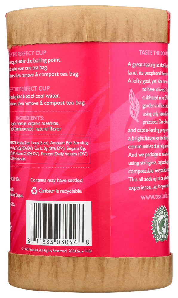 Teatulia: Hibiscus Berry Tea, 30 Bg