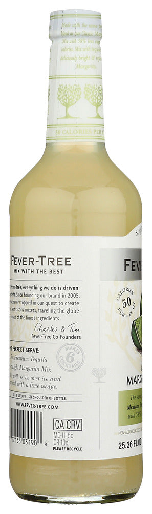 Fever Tree: Light Margarita Mix, 25.36 Fo