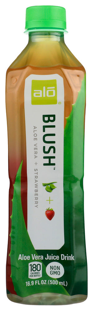 Alo: Blush Aloe Strawberry, 16.9 Fo