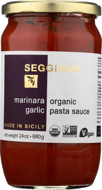 Seggiano: Sauce Pasta Marinara Org, 24 Oz