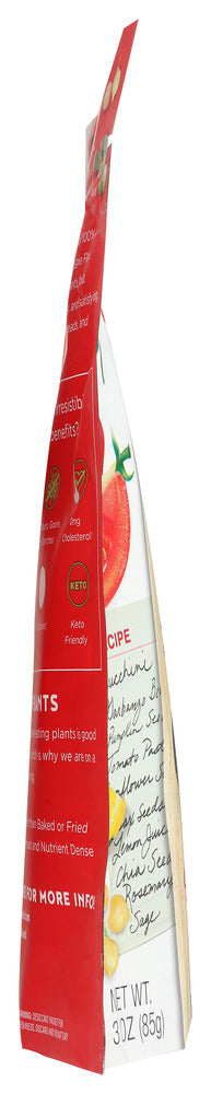 Brads Plant Based: Flats Veggiie Tomato, 3 Oz