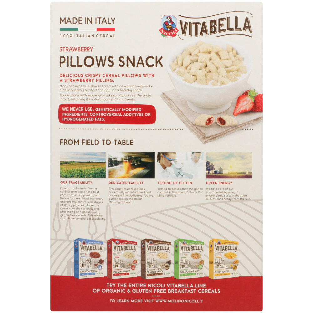 Vitabella: Strawberry Pillows Cereal, 10.6 Oz