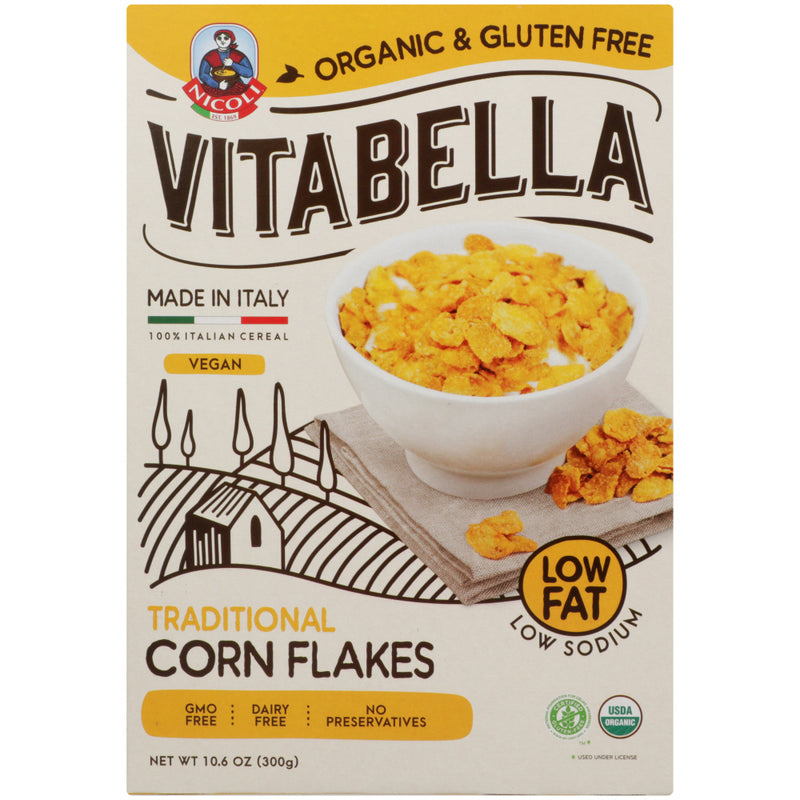 Vitabella: Traditional Corn Flakes, 10.6 Oz