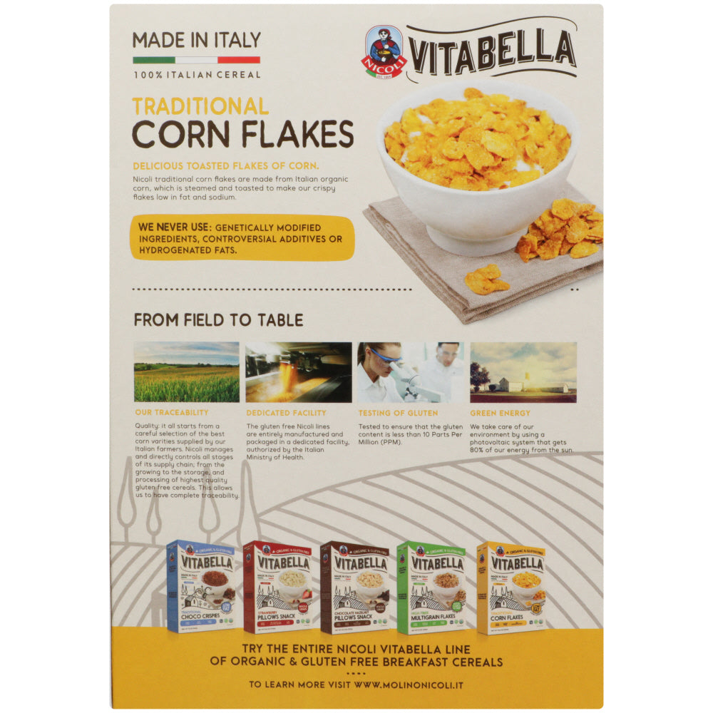 Vitabella: Traditional Corn Flakes, 10.6 Oz