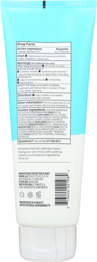 Acure: Everyday Eczema Unscented Lotion, 8 Fl Oz