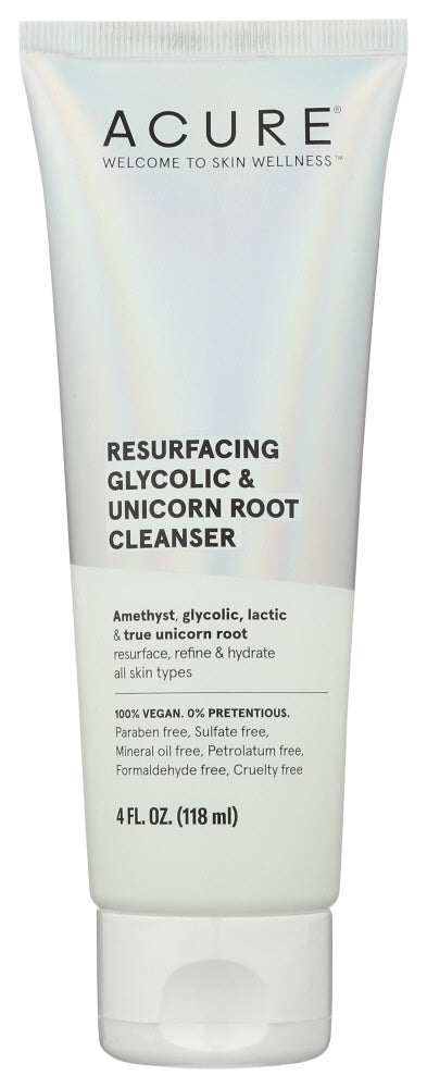 Acure: Cleanser Resurfcng Root, 4 Fo