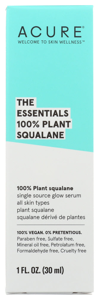 Acure: The Essentials Plant Squalane Oil, 1 Fo