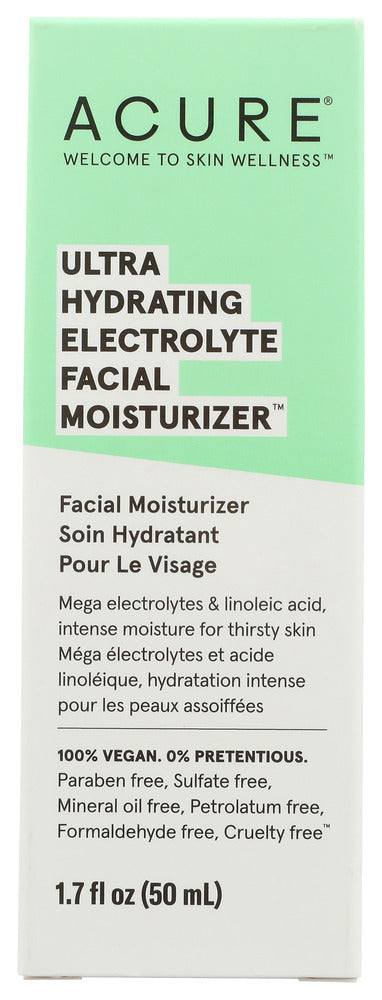 Acure: Ultra Hydrating Electrolyte Facial Moisturizer , 1.7 Fo