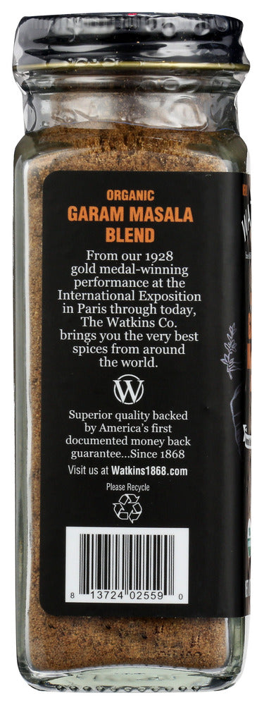 Watkins: Organic Garam Masala Spice, 2.6 Oz