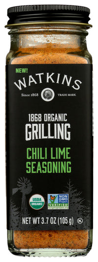 Watkins: Organic Grilling Chili Lime Seasoning, 3.7 Oz