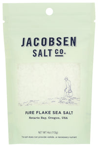 Jacobsen Salt Co: Pure Flake Finishing Salt, 4 Oz