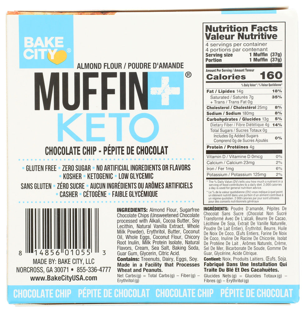 Bake City: Muffin Chocolate Chip, 5.2 Oz