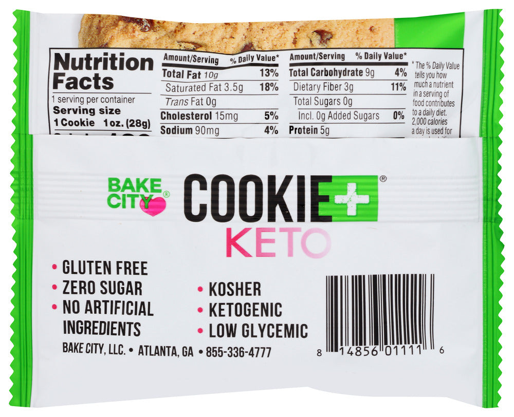 Bake City Usa: Cookie Keto Chc Chp, 1 Oz