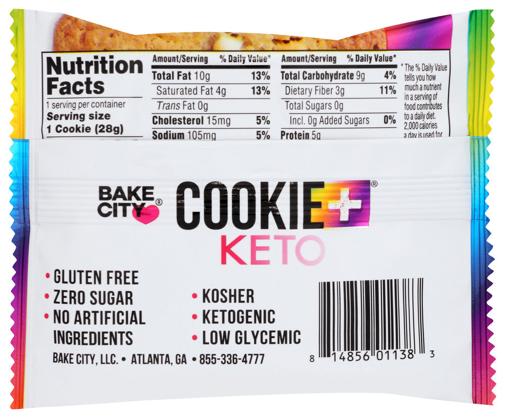 Bake City Usa: Cookie Keto Hwaiian, 1 Oz