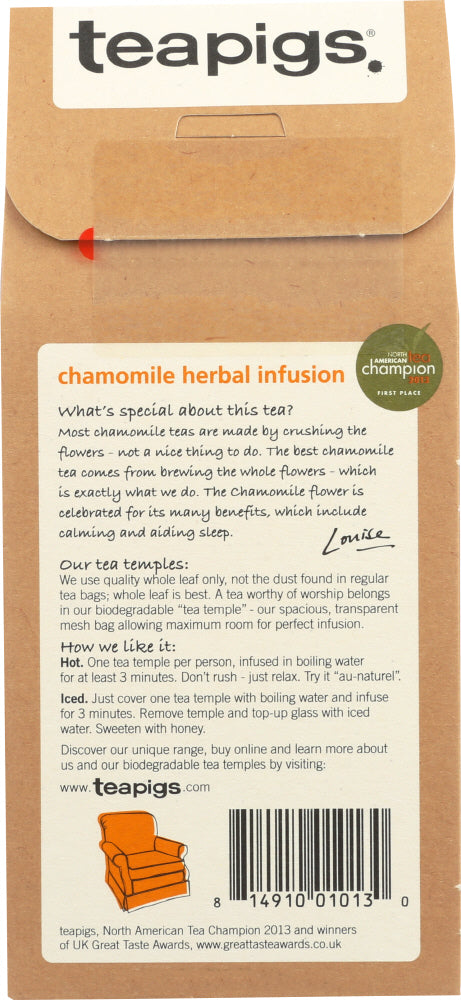 Teapigs: Chamomile Tea, 15 Bg