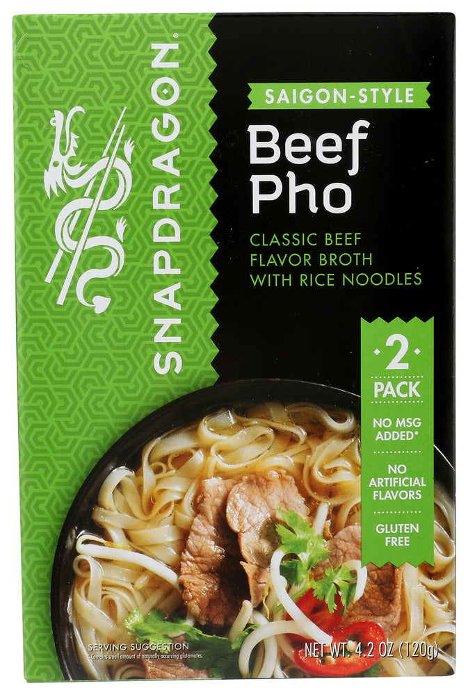 Snapdragon: Broth Pho Beef, 4.2 Oz