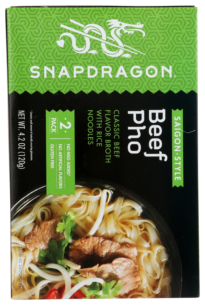 Snapdragon: Broth Pho Beef, 4.2 Oz