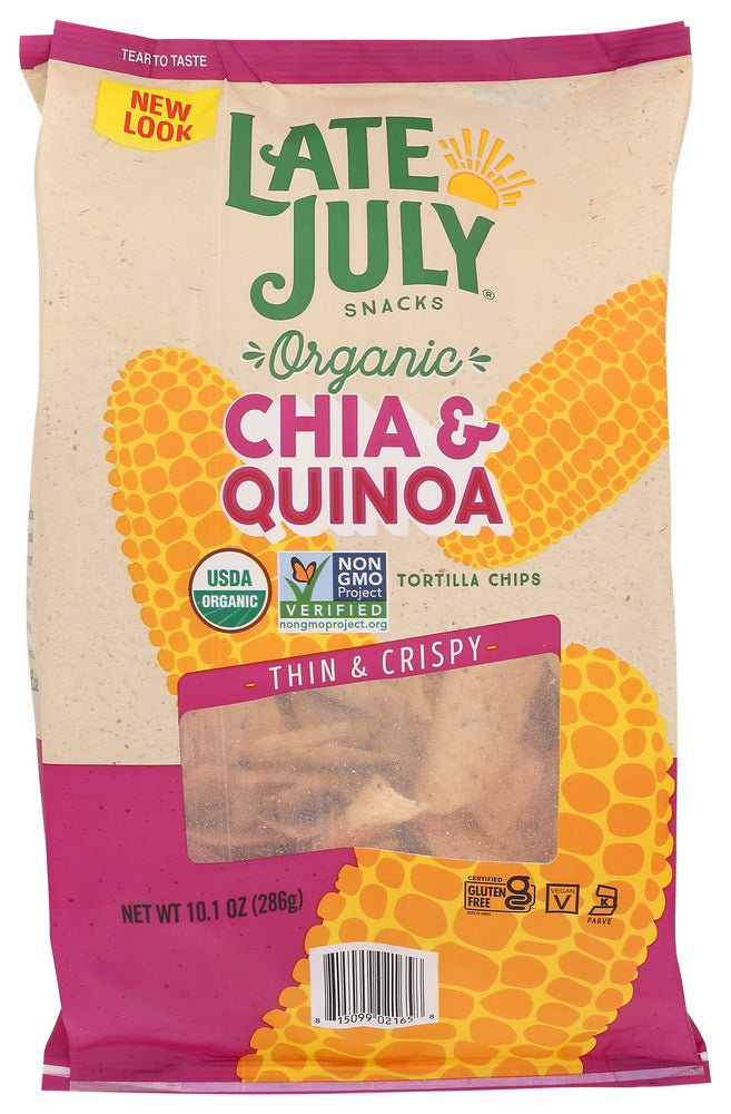 Late July: Chip Tort Chia N Quinoa, 10.1 Oz