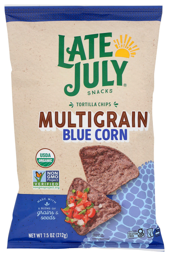 Late July: Multigrain Blue Corn Tortilla Chips, 7.5 Oz