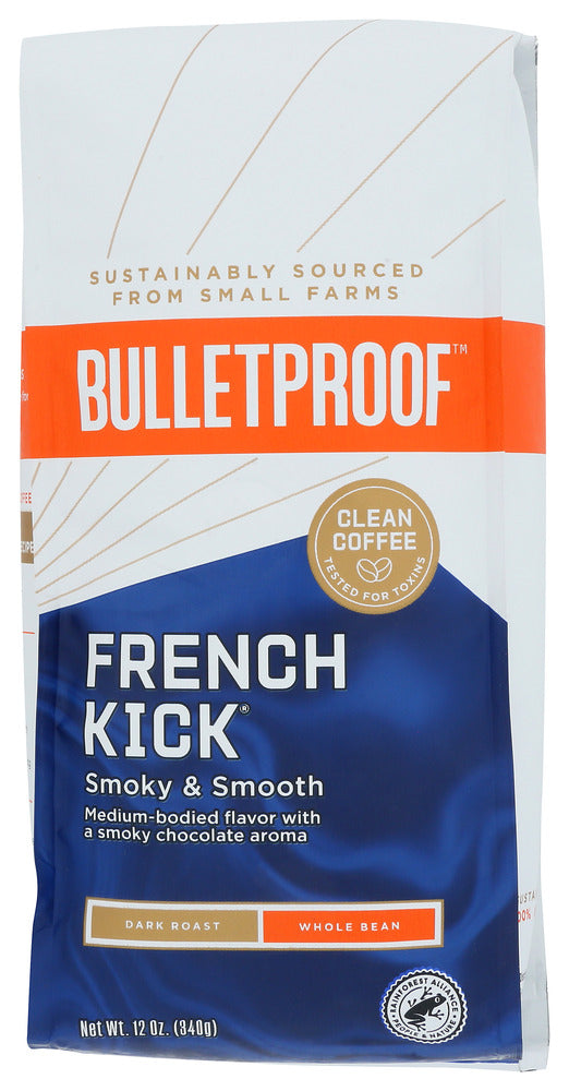 Bulletproof: Coffee French Kick Whole Bean, 12 Oz