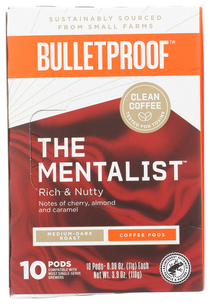 Bulletproof: Coffee Pods Mentalist, 3.9 Oz