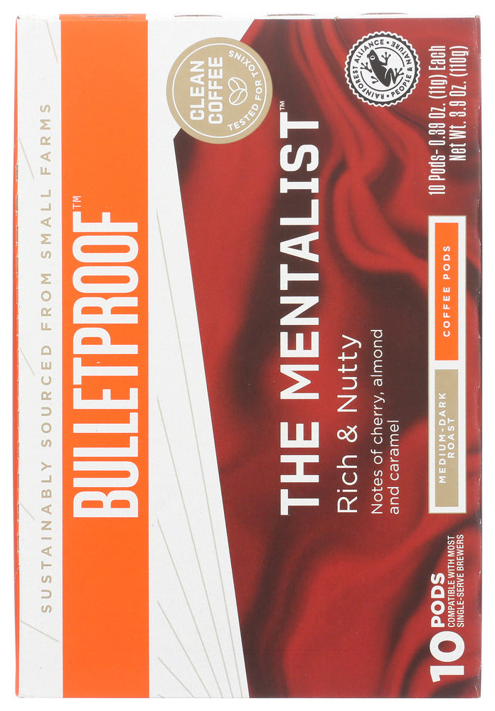 Bulletproof: Coffee Pods Mentalist, 3.9 Oz