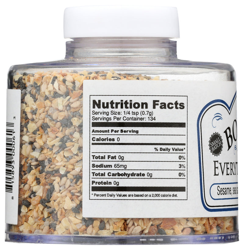 Borsari: Everything Bagel Seasoning, 3.2 Oz