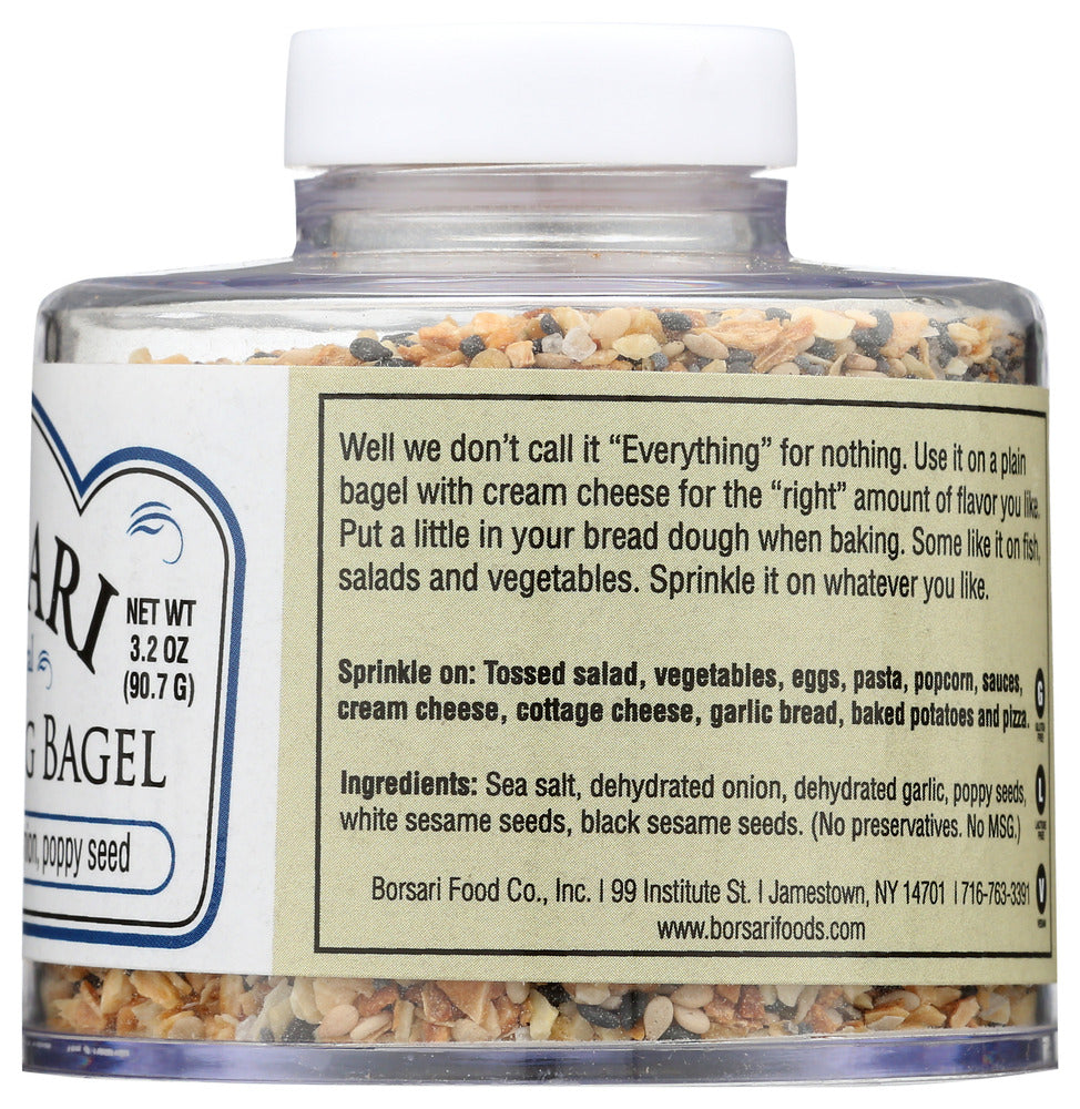 Borsari: Everything Bagel Seasoning, 3.2 Oz