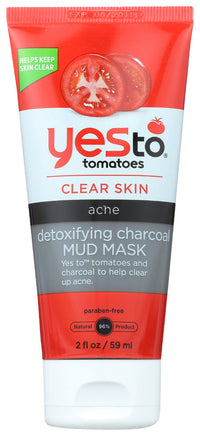 Yes To: Tomatoes Detoxifying Charcoal Mud Mask, 2 Oz