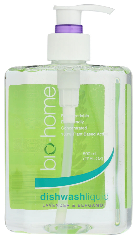 Bio-Home: Dishwashing Liquid Lavender And Bergamot, 16.91 Fo