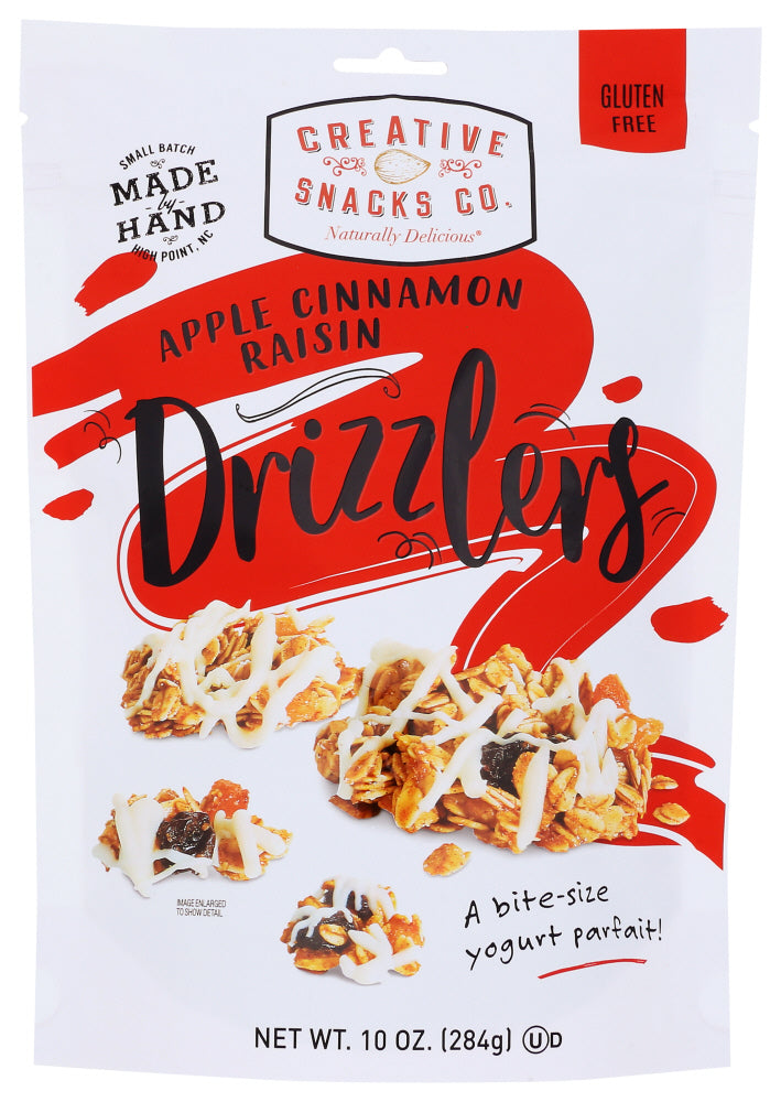 Creative Snacks: Apple Cinnamon Raisin Drizzlers, 10 Oz