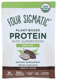 Four Sigmatic: Creamy Cacao Protein Powder, 1.41 Oz