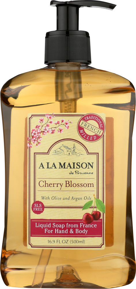 A La Maison: Soap Liq Cherry Blossom, 16.9 Fo