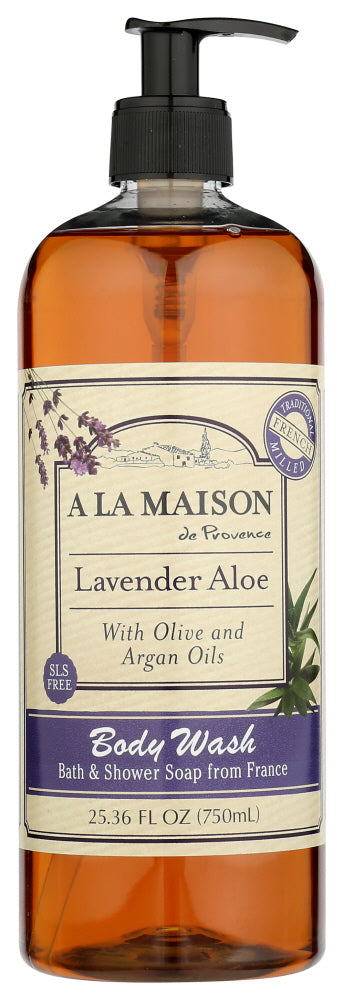 A La Maison: Body Wash Lavender Aloe, 25.36 Fo