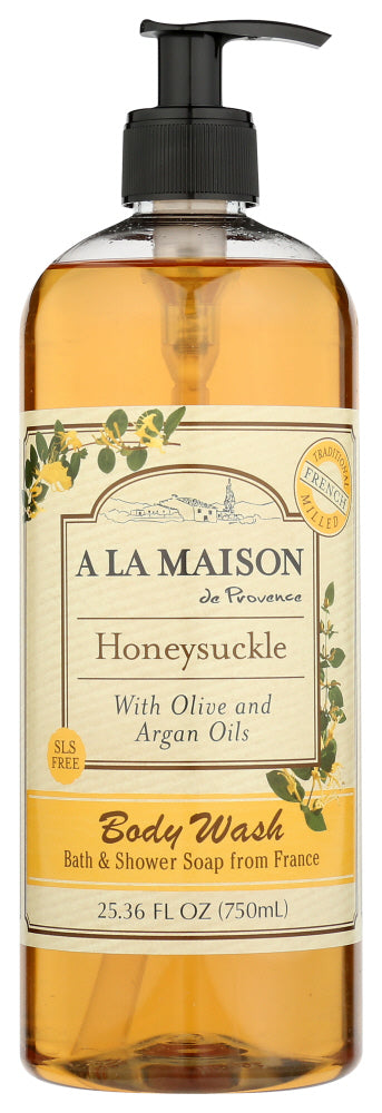 A La Maison: Body Wash Honeysuckle, 25.36 Fo