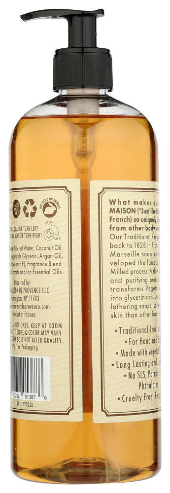 A La Maison: Body Wash Honeysuckle, 25.36 Fo