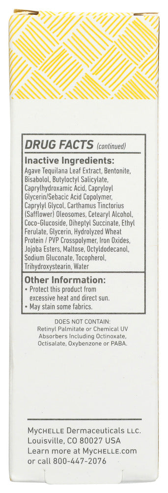 Mychelle Dermaceuticals: Sun Shield Liquid Tint Spf 50 Dark, 1.2 Oz