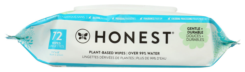 The Honest Company: Plant Based Wipes, 72 Pc