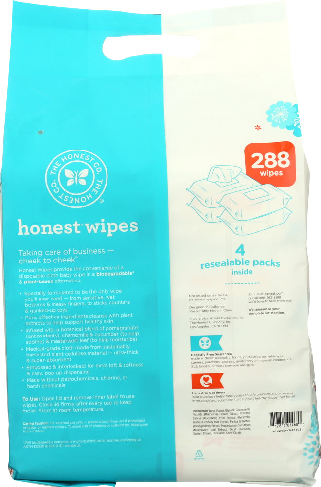 The Honest Company: Baby Wipes, 288 Pc