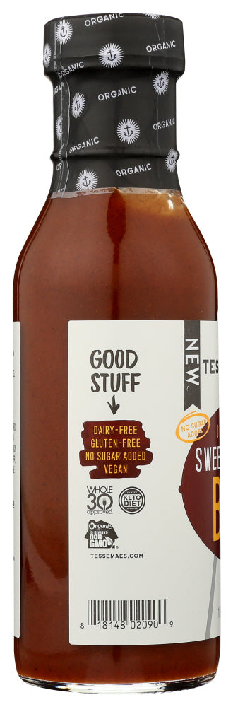 Tessemaes: Diggy Organic Sweet Spicy Bbq Sauce, 10 Oz