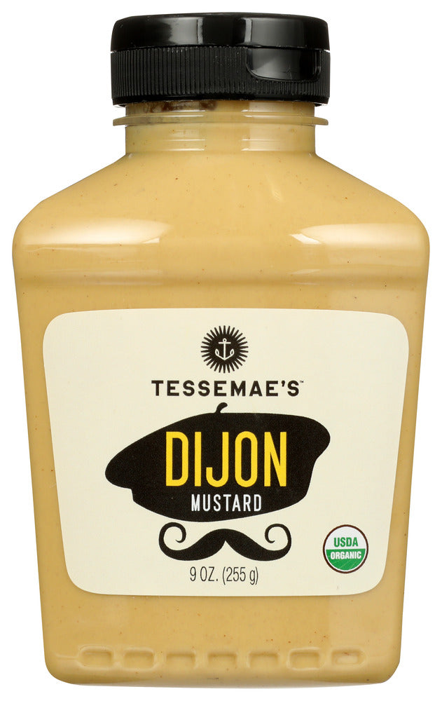 Tessemaes: Mustard Dijon Org, 9 Oz