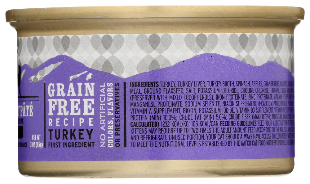 I&Love&You: Purrky Turkey Pate Cat Food Can, 3 Oz