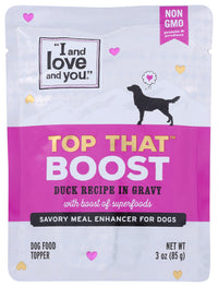 I&Love&You: Dog Food Duck Gravy, 3 Oz