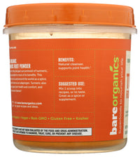 Bareorganics: Organic Turmeric Root Powder, 8 Oz