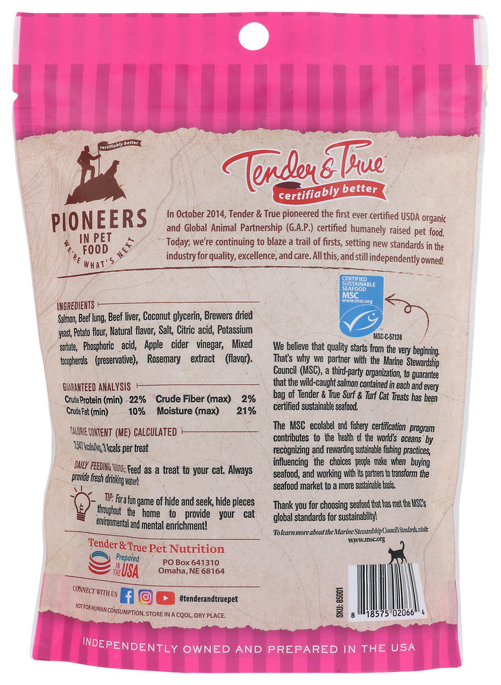 Tender And True: Surf And Turf Recipe Cat Treats, 3.75 Oz