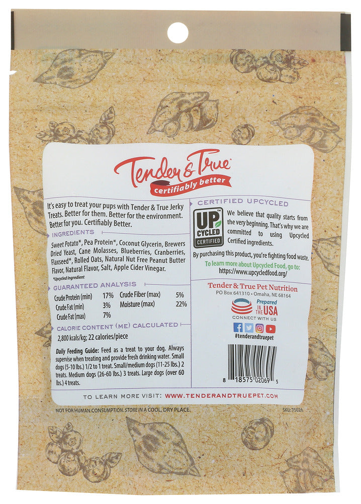 Tender And True: Pb And Berries Dog Treats, 4 Oz