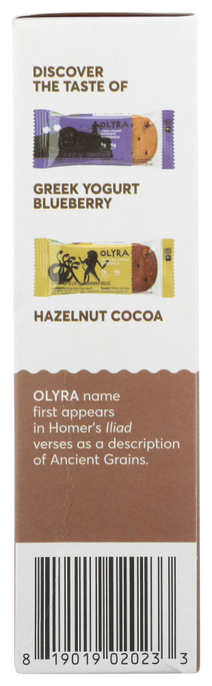 Olyra: Breakfast Biscuits Dark Chocolate Sandwich, 5.3 Oz