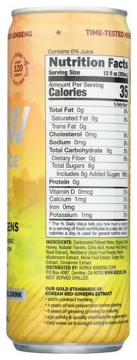 Hsw: Recharge Sparkling Herbal Drink Adaptogens, 12 Fo